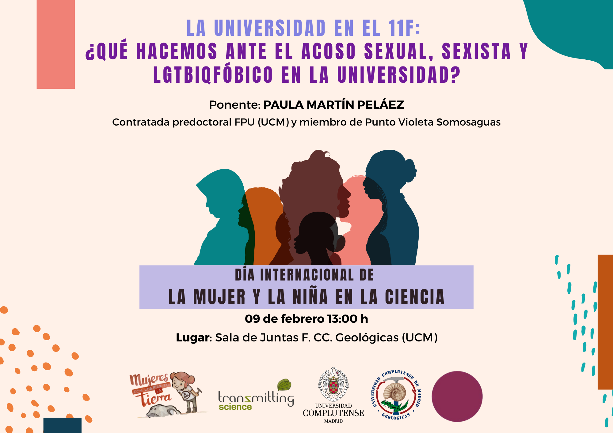 Conferencia 11F, "Día Internacional de la mujer y la niña en la Ciencia"